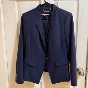White House Black Market Midnight Blue Blazer
